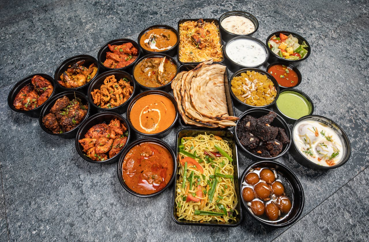 Traditional thali